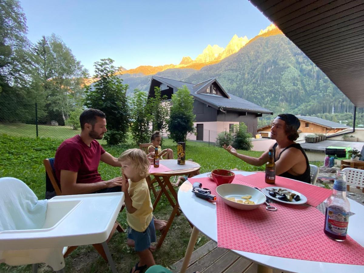 Chamonix Studio Jardin Exteriér fotografie